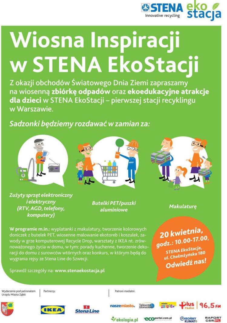 IMPREZA: Światowy Dzień Ziemi 2013: Świętuj z EkoStacją – 20.04.2013