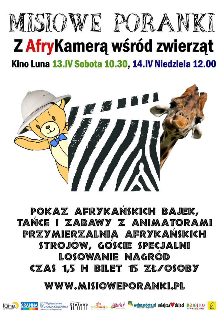 IMPREZA: Afrykamera w Kinie Luna 13-14.04.2013
