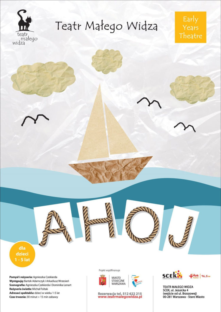 Spektakl AHOJ w Teatrze Małego Widza