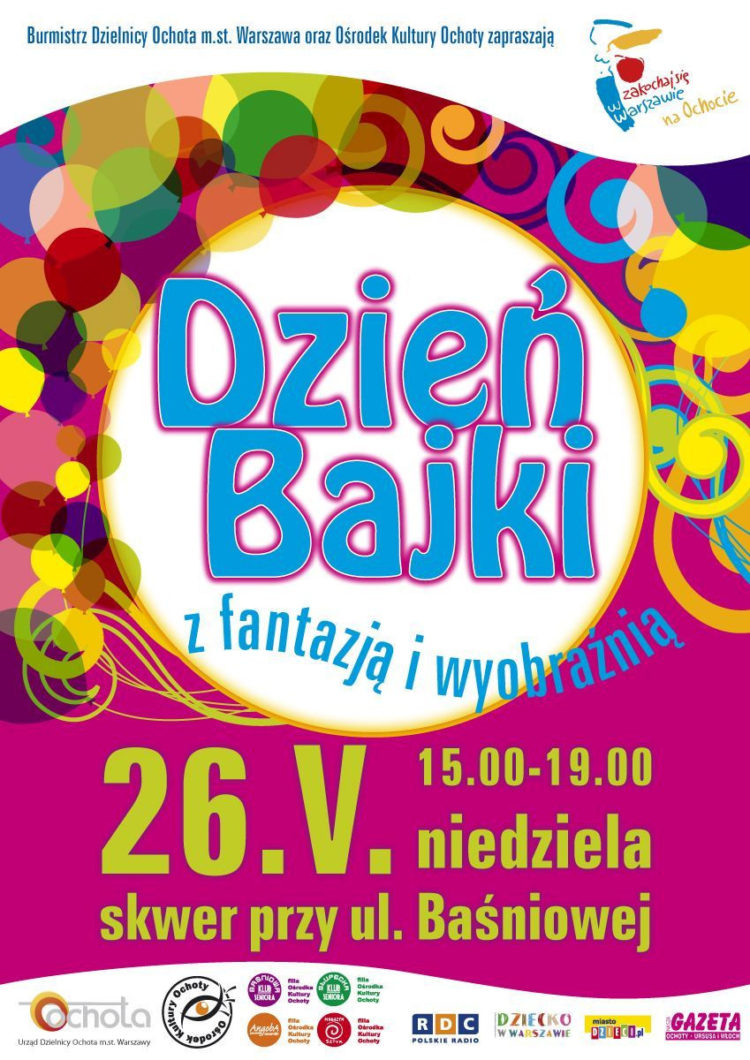 IMPREZA: DZIEŃ BAJKI Z FANTAZJĄ I WYOBRAŹNIĄ – 26.05.2013