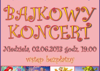 IMPREZA: Multimedialny Bajkowy Koncert w kawiarni dla dzieci Nutka Café – 02.06.2013