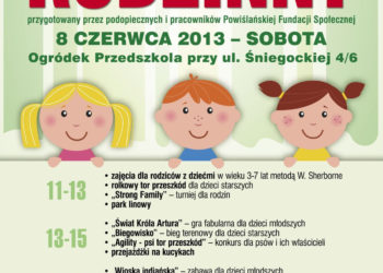 IMPREZA: Piknik Rodzinny organizowany przez podopiecznych i pracowników Powiślańskiej Fundacji Społecznej 08.06.2013