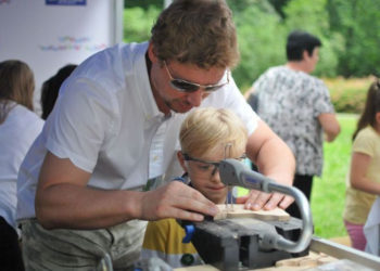 Rodzinne majsterkowanie z Dremelem  w warszawskim ZOO – relacja