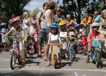 Rekordowa liczba zawodników w Wyścigach Rowerkowych w Warszawie!