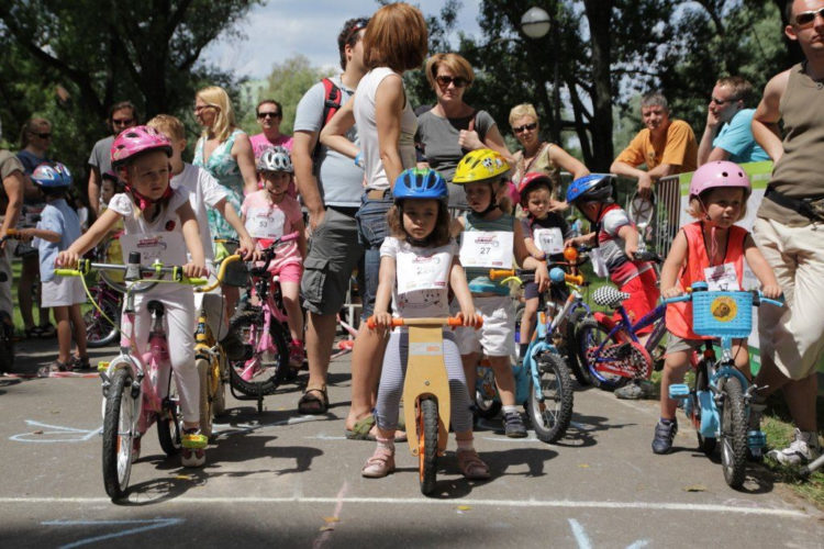 Rekordowa liczba zawodników w Wyścigach Rowerkowych w Warszawie!
