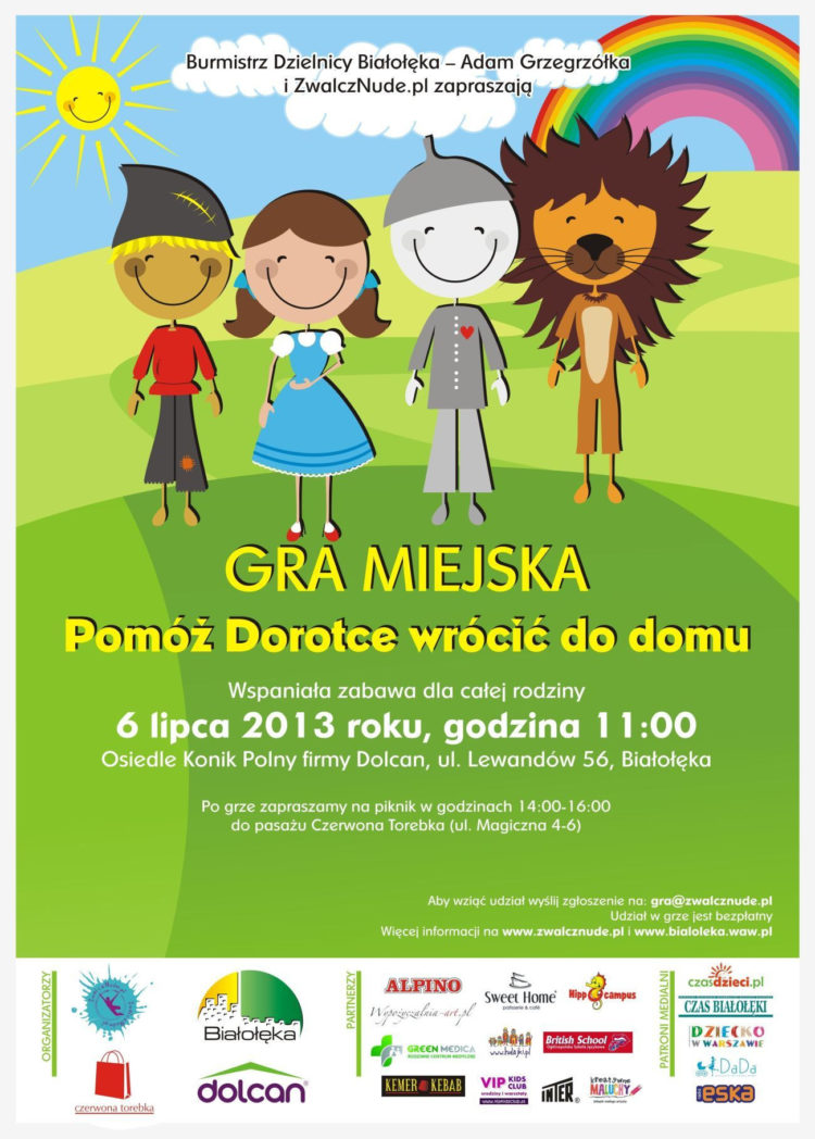 IMPREZA: Rodzinna Gra Miejska, Białołęka 06.07.2013