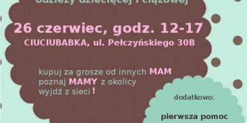 IMPREZA: Face to Face – kiermasz odzieży ciążowej i dziecięcej – 26.06.2013