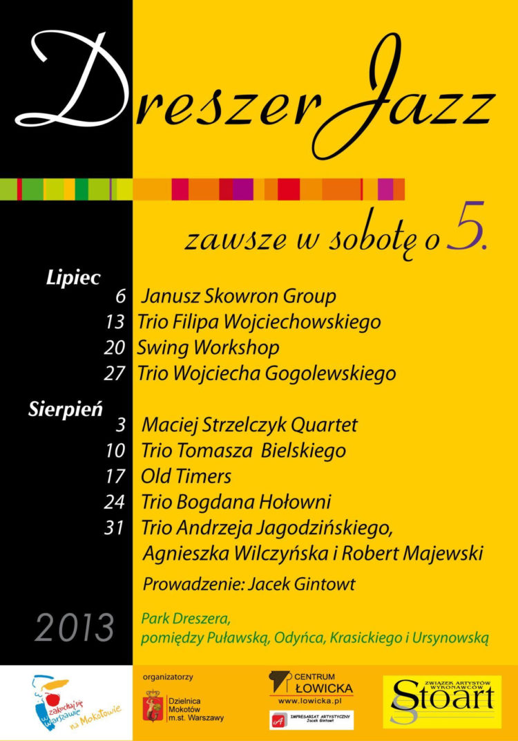 KONCERT: DRESZER JAZZ – 06.07- 31.08.2013