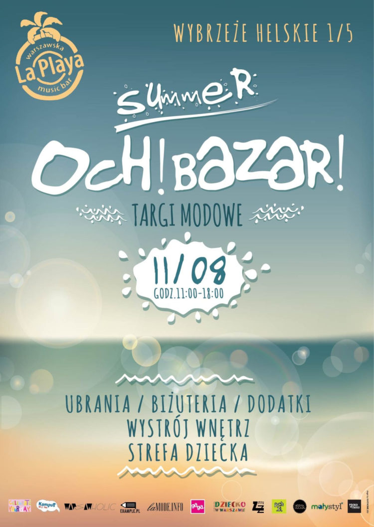 IMPREZA: Targi modowe summer OCH!BAZAR! – 11.08.2013