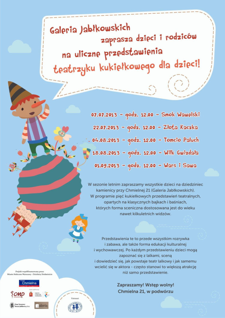 TEATRZYK KUKIEŁKOWY  NA CHMIELNEJ