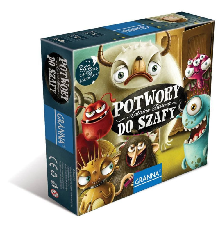 „Świat Zabawek” patronem gry „Potwory do szafy” wydawnictwa Granna
