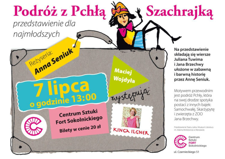 SPEKTAKL: Podróż z Pchłą Szachrajką w Forcie Sokolnickiego 07.07.2013