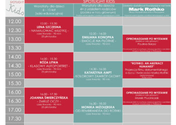 SPOTLIGHT KIDS po raz kolejny w Muzeum Narodowym w Warszawie! 31.08.2013