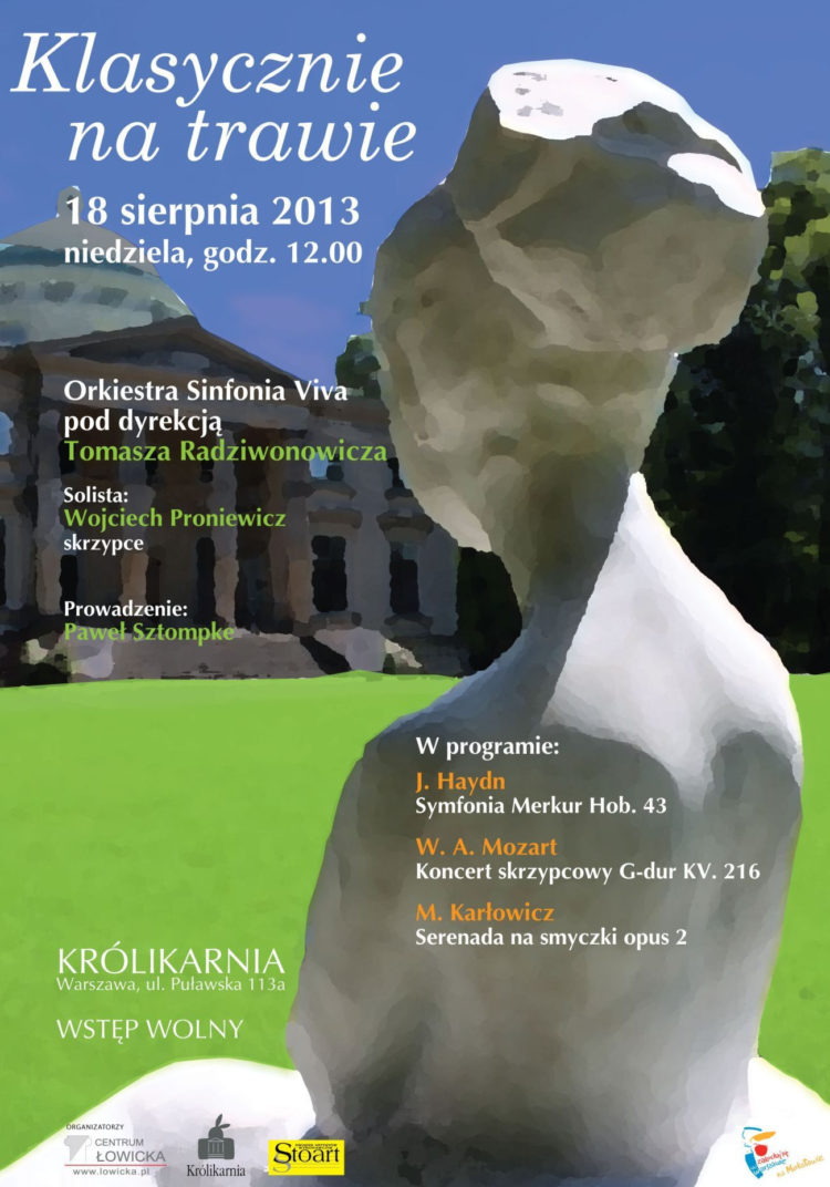 KONCERT: Klasycznie na trawie – 18.08.2013