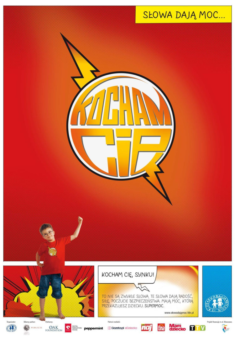 Kampania Fundacji Dzieci Niczyje – Słowa Mają Moc