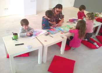 ĆWICZENIA Z WIDZENIA – warsztaty plastyczne dla dzieci 5-10 lat  z elementami historii sztuki w Galerii Apteka Sztuki