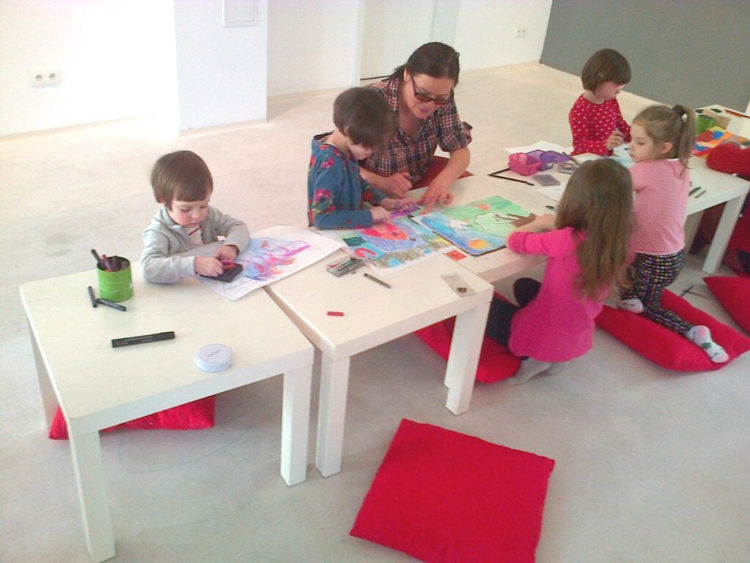 ĆWICZENIA Z WIDZENIA – warsztaty plastyczne dla dzieci 5-10 lat  z elementami historii sztuki w Galerii Apteka Sztuki