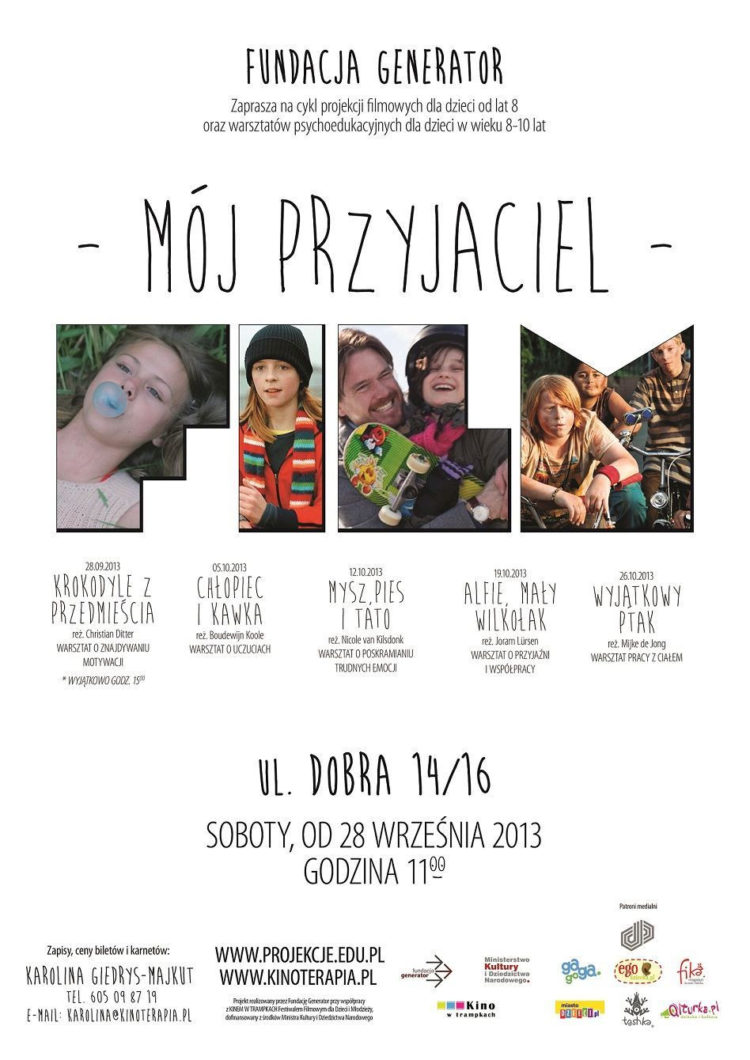 Kolejna odsłona cyklicznych spotkań filmowych i warsztatów Mój Przyjaciel Film.