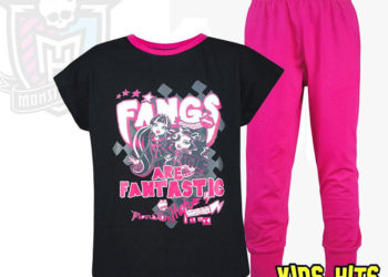 Nowe piżamy dla dziewczynek SpongeBob i Monster High w Kids Hits