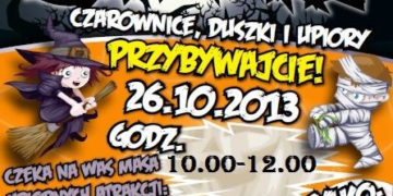 IMPREZA: „Straaszny” bal halloween w Jupi Parku – 26.10.2013 godz. 10:00