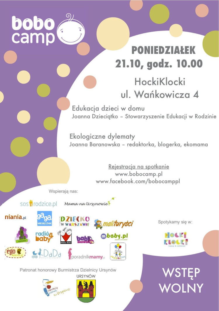 Julita Bator na październikowym spotkaniu BoboCamp