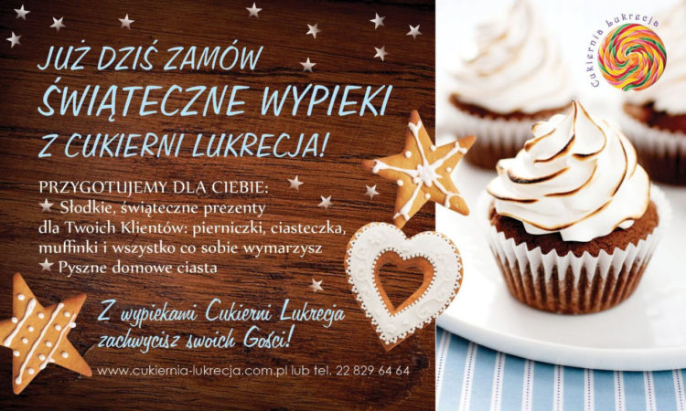 Do świąt jeszcze trochę czasu, ale warto już dziś pomyśleć o słodkościach ;)