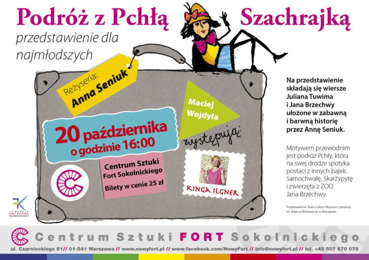 TEATR: Teatr wyobraźni Anny Seniuk zaprasza w niezwykłą podróż – 20.10.2013