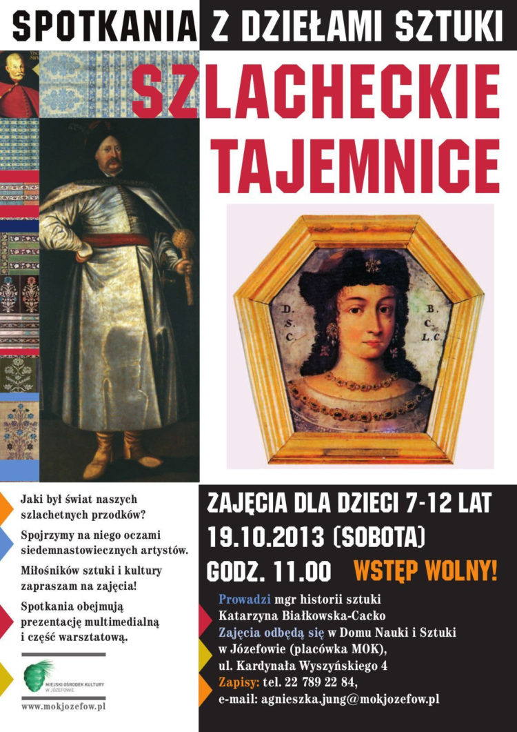 Spotkanie z dziełami sztuki „Szlacheckie tajemnice”