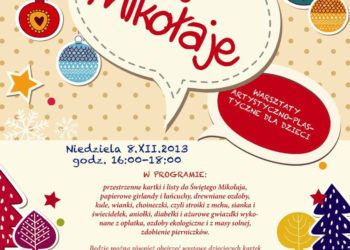 MOJE MIKOŁAJE – WARSZTATY ARTYSTYCZNE DLA DZIECI