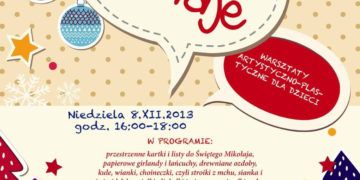 MOJE MIKOŁAJE – WARSZTATY ARTYSTYCZNE DLA DZIECI