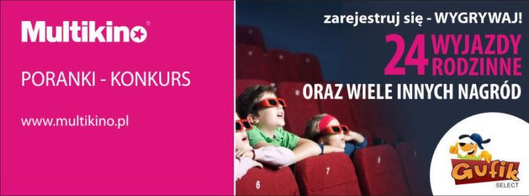 Konkurs: Wybierz się na Poranki dla dzieci w Multikinie i wygrywaj nagrody!