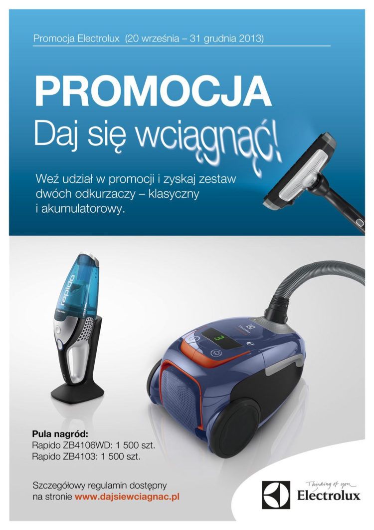 DAJ SIĘ WCIĄGNĄĆ I ZYSKAJ ZESTAW DWÓCH ODKURZACZY!