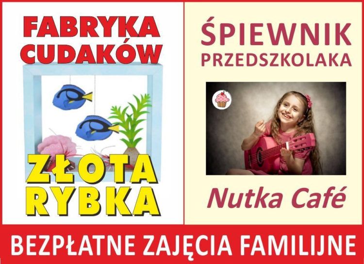 Fabryka Cudaków i Śpiewnik przedszkolaka – zajęcia familijne