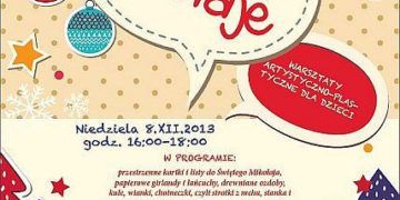 WARSZTATY ARTYSTYCZNO-PLASTYCZNE DLA DZIECI MOJE MIKOŁAJE