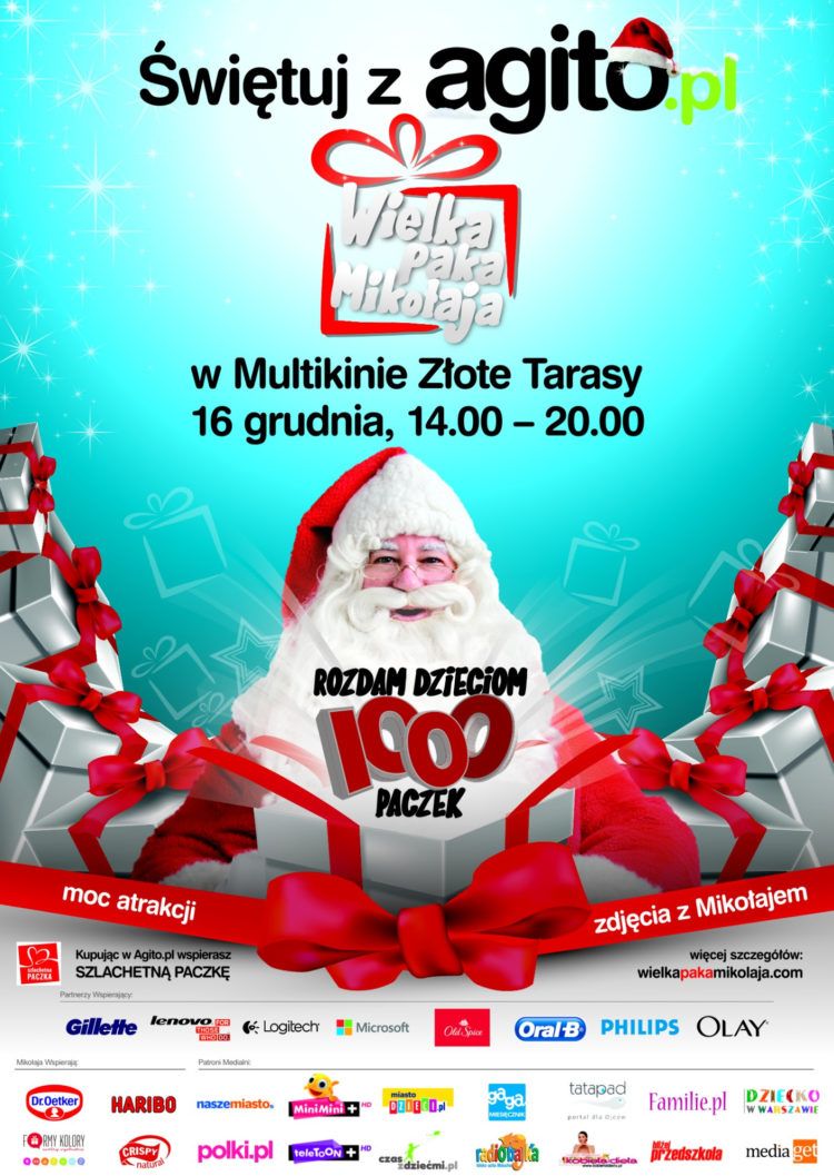 Coraz bliżej święta… Ruszyła WIELKA PAKA MIKOŁAJA!