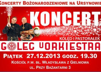 KONCERT BOŻONARODZENIOWY NA URSYNOWIE – GOLEC uORKIESTRA