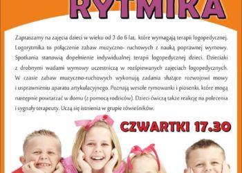 LOGORYTMIKA – nowe zajęcia umuzykalniające dla przedszkolaków