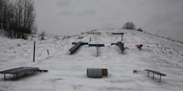 Snowpark na Ursynowie w Parku Cichociemnych