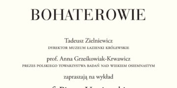 „FRANCUZI I FRANCUSKOŚĆ W PAMIĘTNIKACH STANISŁAWA AUGUSTA” – WYKŁAD NAUKOWY  W ŁAZIENKACH KRÓLEWSKICH
