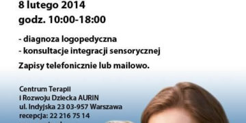 Zapraszamy na DZIEŃ DARMOWEJ DIAGNOZY logopedycznej oraz konsultacji  z zakresu integracji sensorycznej!
