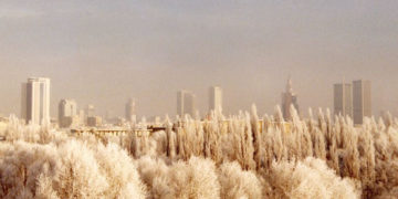 Zima w Mieście w dzielnicy Bemowo