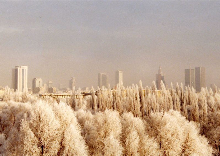 Zima w Mieście w dzielnicy Bemowo