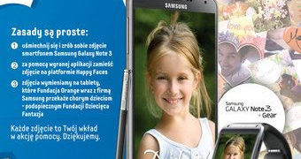 Uśmiechnij się, zrób zdjęcie i pomóż razem  z Samsung chorym dzieciom