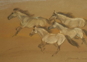 WYSTAWA RYSUNKÓW I PASTELI JUSTYNY JASZCZEWSKIEJ