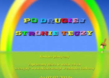 Konkurs plastyczny „Po drugiej stronie tęczy”