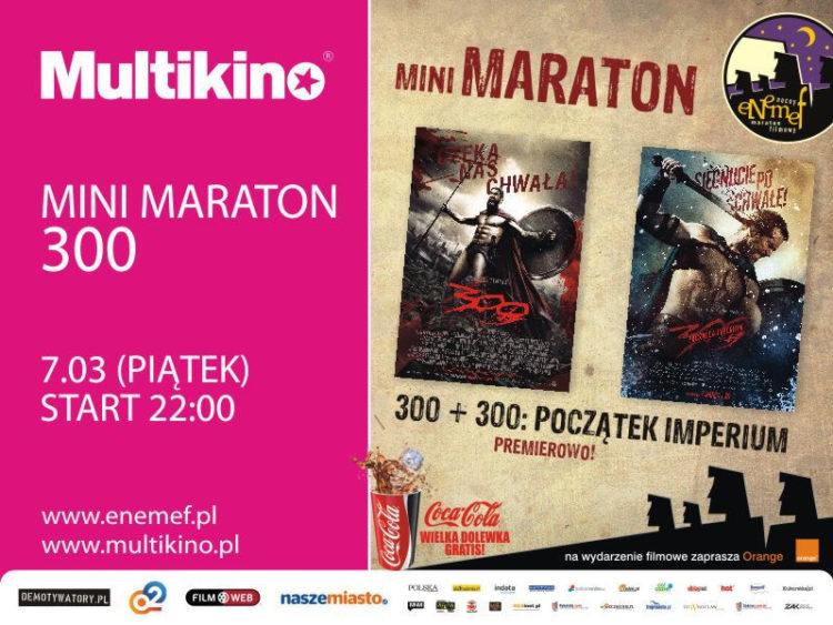 Inwazja Spartan w Multikinie Złote Tarasy! Spartanie Dzieciom z okazji premiery „300: Początek imperium”