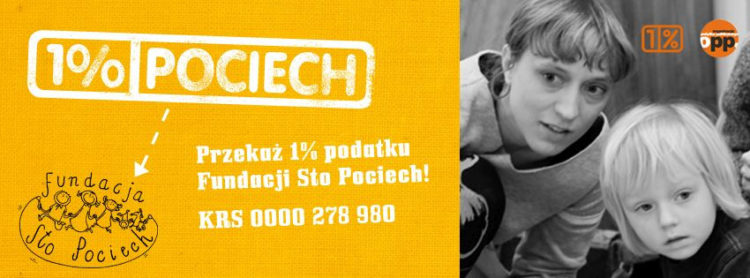 Pomóż W Budowaniu Fundacji Sto Pociech – Przekaż 1% Podatku