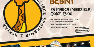 W RAMACH SPOTKAŃ TEATRALNYCH – DZIECIĘCE SPOTKANIA Z AFRYKĄ – CZ.1. „ŁUBUDUBU – GADAJĄCE BĘBNY”