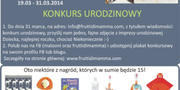 Sklep internetowy Fruttidimamma obchodzi swoje pierwsze urodziny!