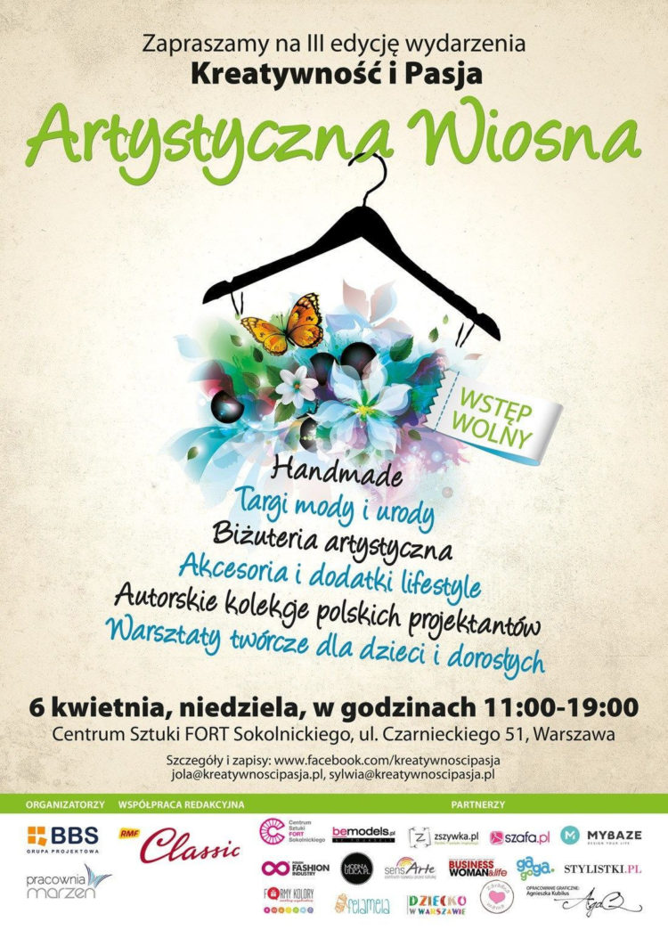 TARGI KREATYWNOŚĆ I PASJA – ARTYSTYCZNA WIOSNA W FORCIE SOKOLNICKIEGO